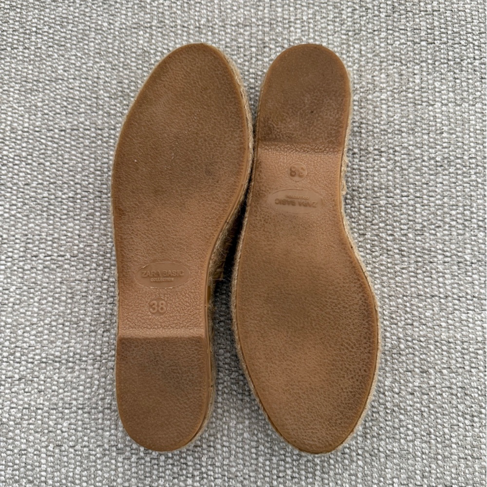 Zara Women's Basic Collection Cap Toe Two-Tone Es… - image 5